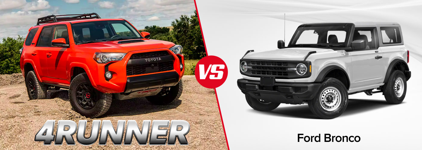 Toyota 4Runner vs. Ford Bronco Comparison Heyward Allen Toyota