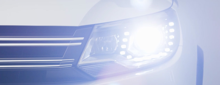 headlights with LED Daytime Running Lights